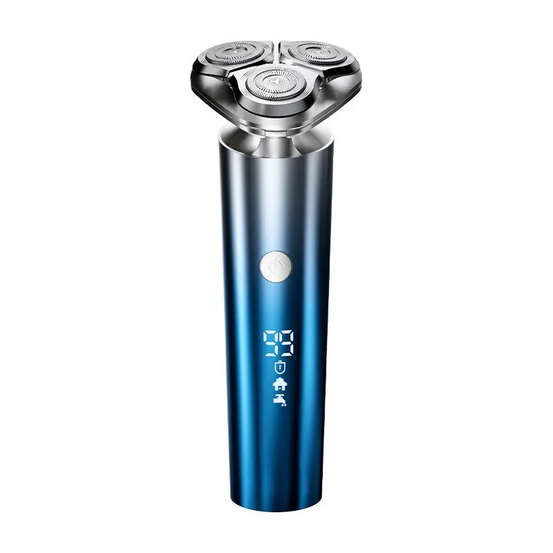 2025 Men's Electric Shaver Triple Head Razor Travel Portable Washable Comfort Smooth