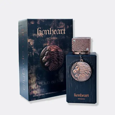 Armaf Club De Nuit Lionheart Eau de Parfum Spray - Women's Fragrance Perfumes, Warm Sweet Inviting Aura EDP Fragranced Perfume, 3.4 Oz New Launch EDP Spray