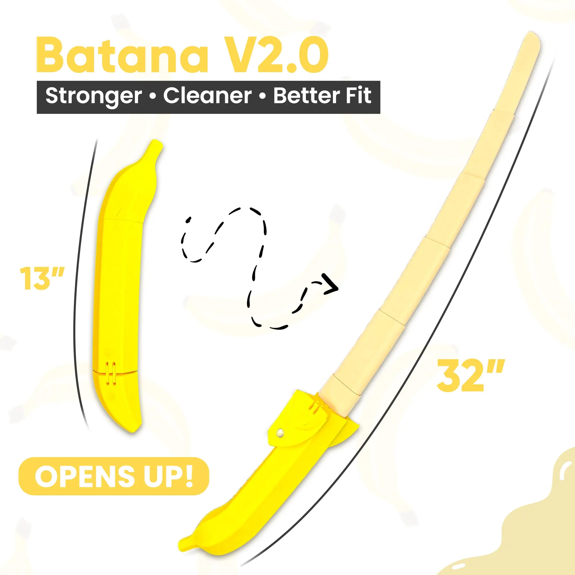 The extendable banana Batana! V2.0 The extendable banana Batana! V2.0