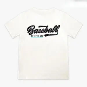 Splatter Lightweight Youth Tee - White/Galaxy
