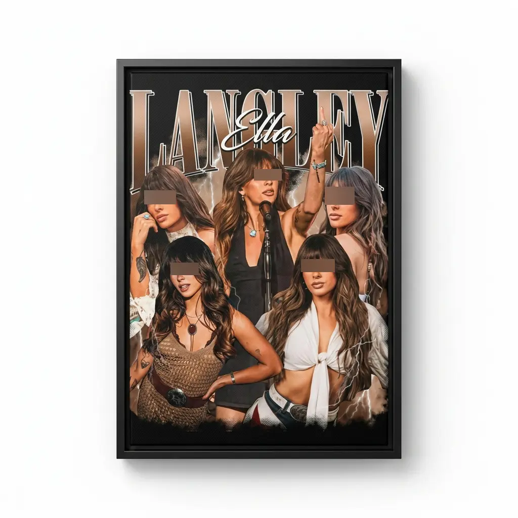 Ella Langley Poster Canvas Wall Art For Room Aesthetic And Decor (20) Canvas Poster Bedroom Decor Sports Landscape Office Room Decor Gift Frames Ornaments Artistic Decoration