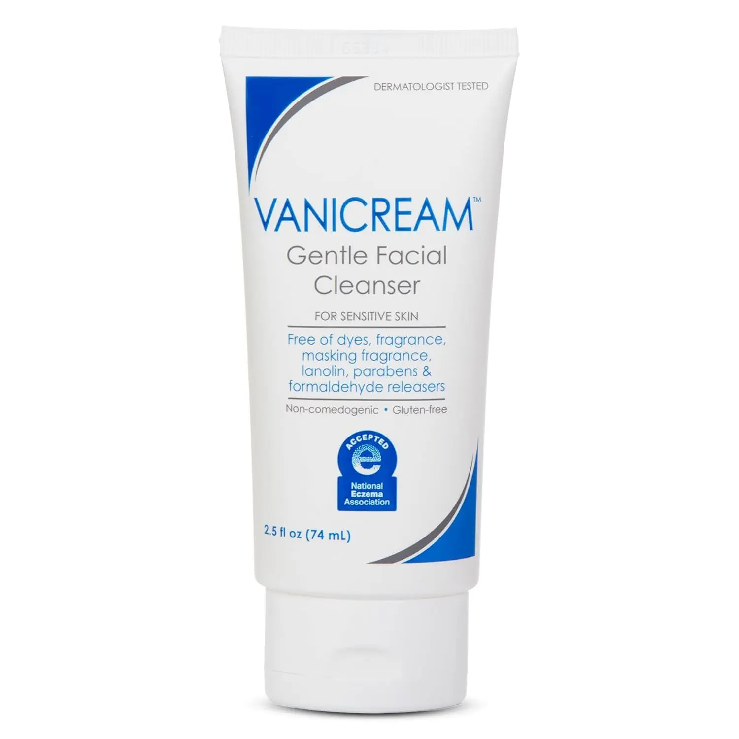 Vanicream Gentle Facial Cleaner with Pump Dispenser, 8 Fl Oz, Formulated without Common Irritants for Sensitive Skin, Removes Makeup, Dirt & Excess Oils, Non-Comedogenic, pH-Balanced Face Wash