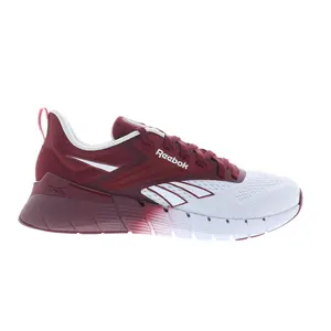 Reebok Nano Gym Mens White Mesh Lace Up Athletic Cross Training Shoes