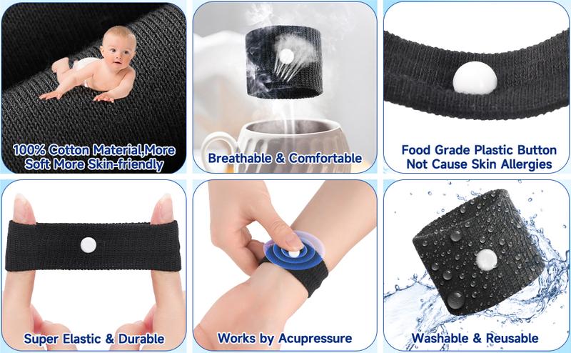 Motion Sickness nausea Bracelets for Adults and Kids pregnant women