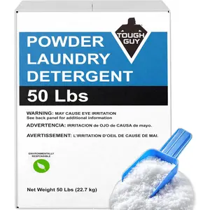 (50 LBs) - Laundry Detergent , for  and Commercial Use, Citrus Scent, Low Suds,  -  Compatible (HE)
