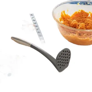 Masher+ CULINARIO SERIES TOOLS - 12L Heat-Resistant Nylon Head Stainless Steel Handle for Potatoes Root Vegetables Beans & Fruit Kitchen Tool