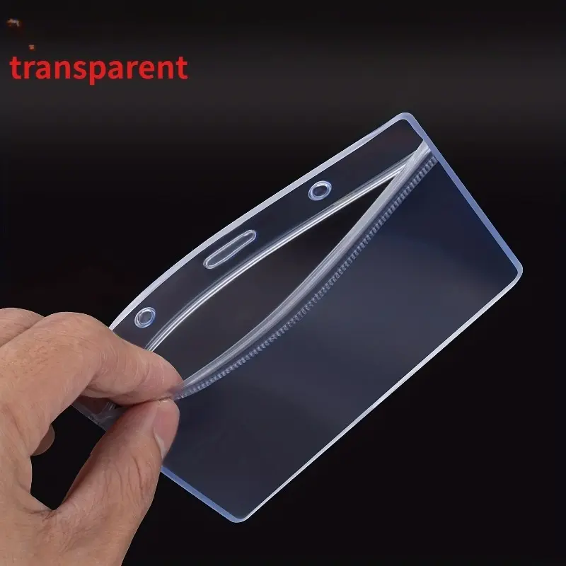 clear plastic badge holders - TikTok Shop