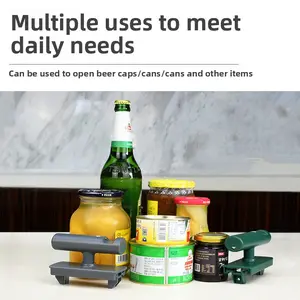 Multifunctional can opener 3-in-1 for home kitchen, easy to use