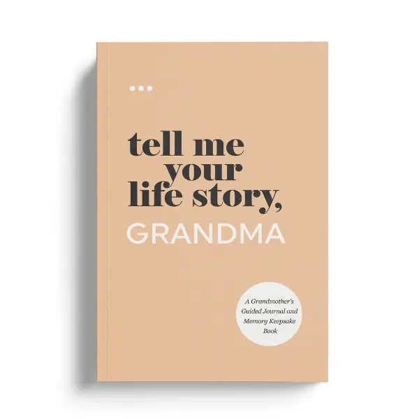 Tell Me Your Life Story, Grandma Guided Journal. The Perfect Gift for Grandma