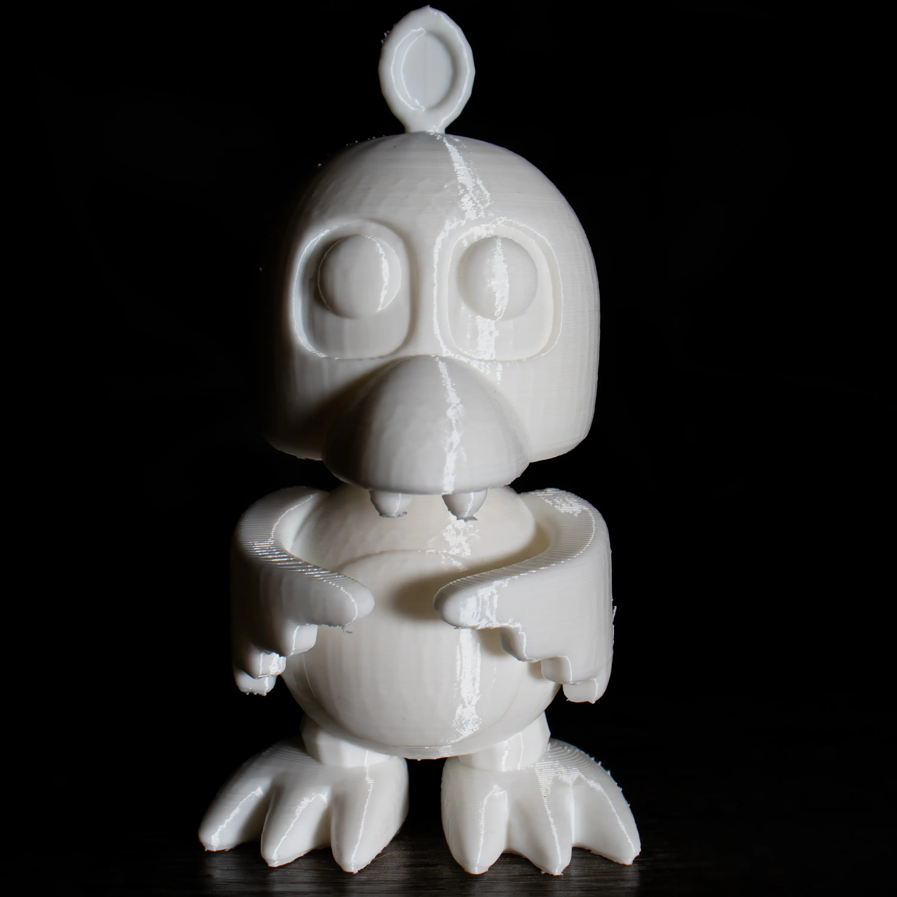 Chica Mini 6in Tall, FNAF Office Figure Toy FNAF 3, 3d Print, Five Nights At Freddy's