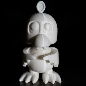 Chica Mini 6in Tall, FNAF Office Figure Toy FNAF 3, 3d Print, Five Nights At Freddy's