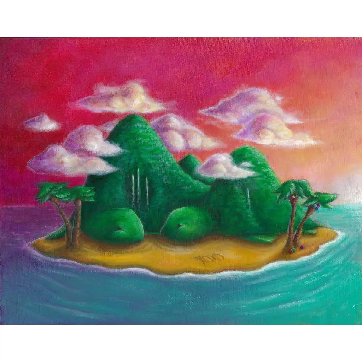 Sea Turtles - Painting