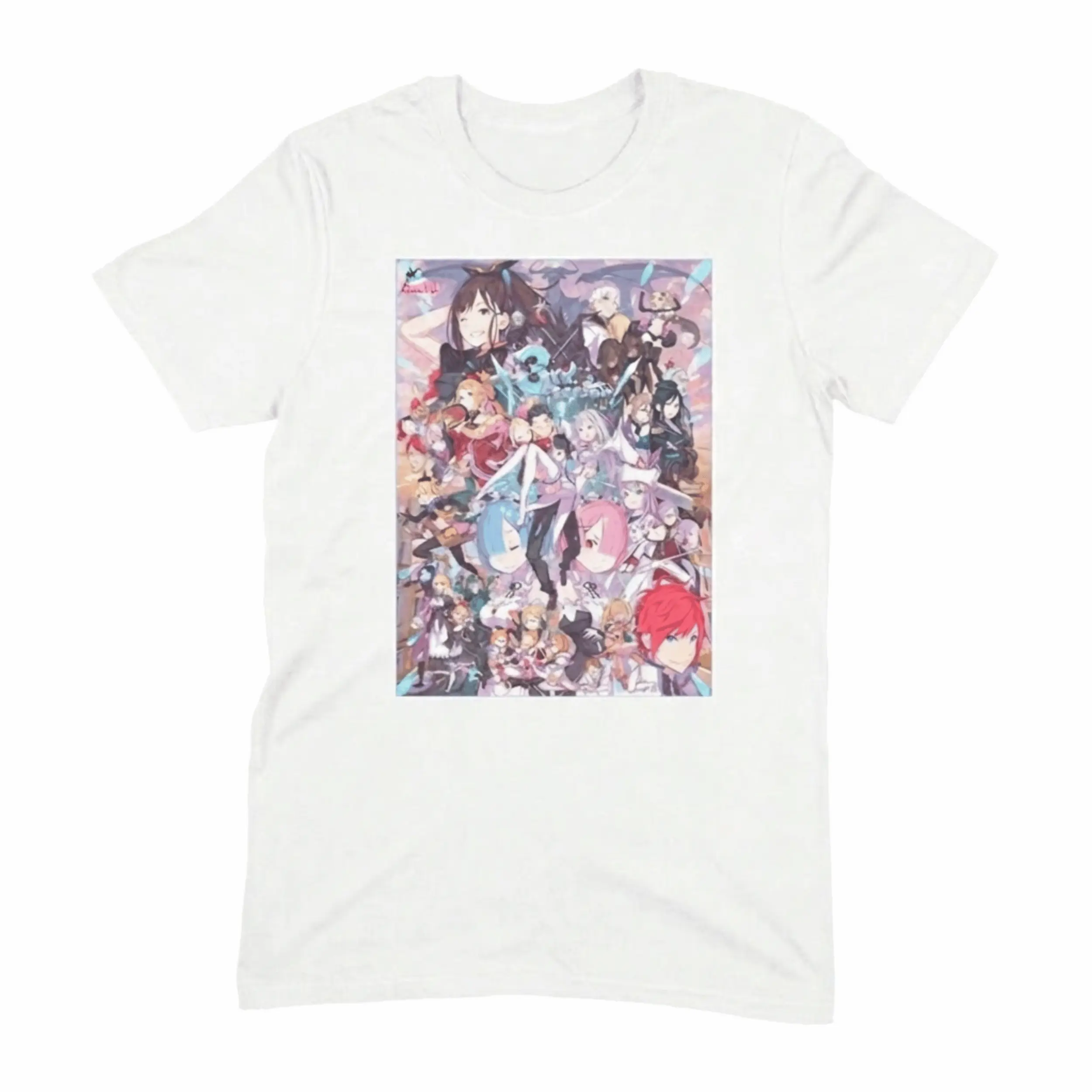 Anime Japanese Vintage Graphic Tee, Re:Zero Tee, Rezero 3rd Season Shirt, Manga Anime Shirt, Unisex T-Shirt, Anime Clothing, Giff for Men, Gift For Women Top Menswear Womenswear Streetwear