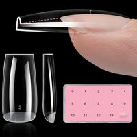 224pcs Square Nail Tips