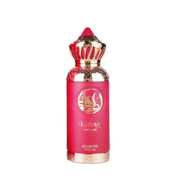 Arabiyat Lutfah First Love Eau de Parfum for Women, Romantic Sweet Vanilla Scent for Daytime Wear, Long-Lasting Arabian Cologne, 2.7 oz, Edp Fragrances, Vanilla Scents, Romantic Sweetness, Lasting Sillage, 2.7 Fl Oz, Rose Jasmine Fruit, Citrus, Floral, Fr