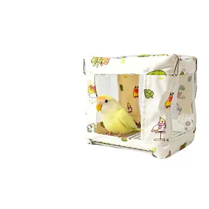 Bird Nest, Parrot Nest, Suitable for All Seasons, Hanging Sleeping Nest, Straw Bird Nest, Suitable for Lovebirds, Black Phoenix Parrots, And Budgerigars, Summer Cooling Nest