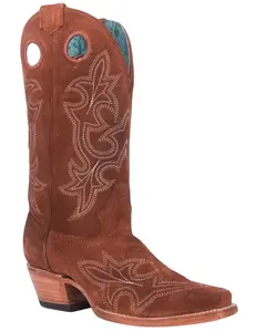 Corral Women's Shedron Suede Western Boot Square Toe - A4477