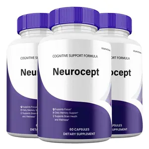 Neurocept Capsules, Max Strength, Neuro Cept Cognitive Supplement (3 Pack)