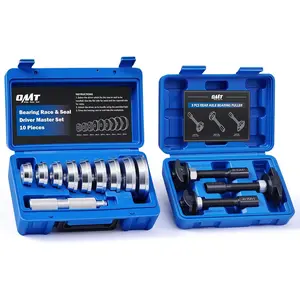JOKG Bearing Service Kit, 13pc Rear Axle Bearing Puller & Bearing Seal Driver Kit with 3 Pullers 9 Driver Discs, Rear Wheel Bearing Removal Tool Bearing Race Remover & Installer Tool Kit