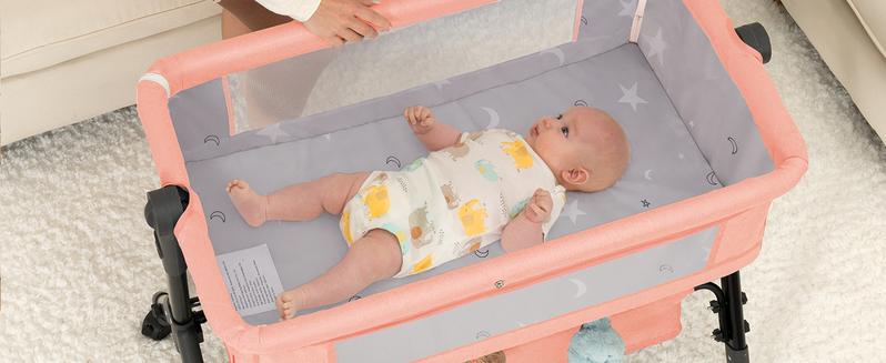 【New Year gift】Baby Bassinet Bedside Sleeper 3 in 1 - Adjustable Height, Adjustable Wheels, Travel Sleeper, Portable Design for 0-6 Months、12 Months Newborn bassinet for baby 【New Year gift】Baby Bassinet Bedside Sleeper 3 in 1 - Adjustable Height, Adjustable Wheels, Travel Sleeper, Portable Design for 0-6 Months、12 Months Newborn bassinet for baby