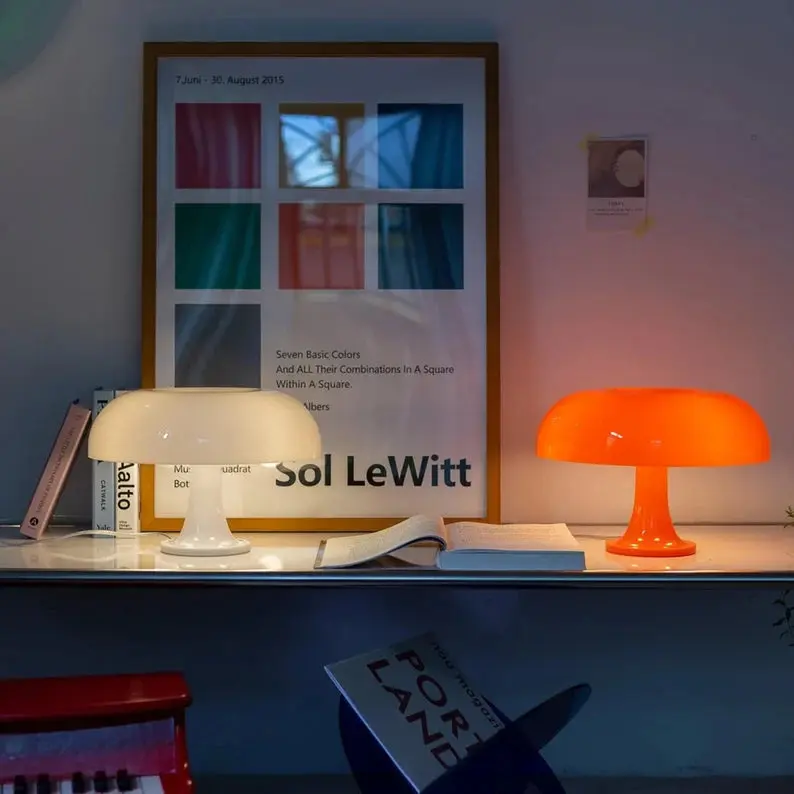 Mushroom Table Lamp Modern Minimalist Decoration