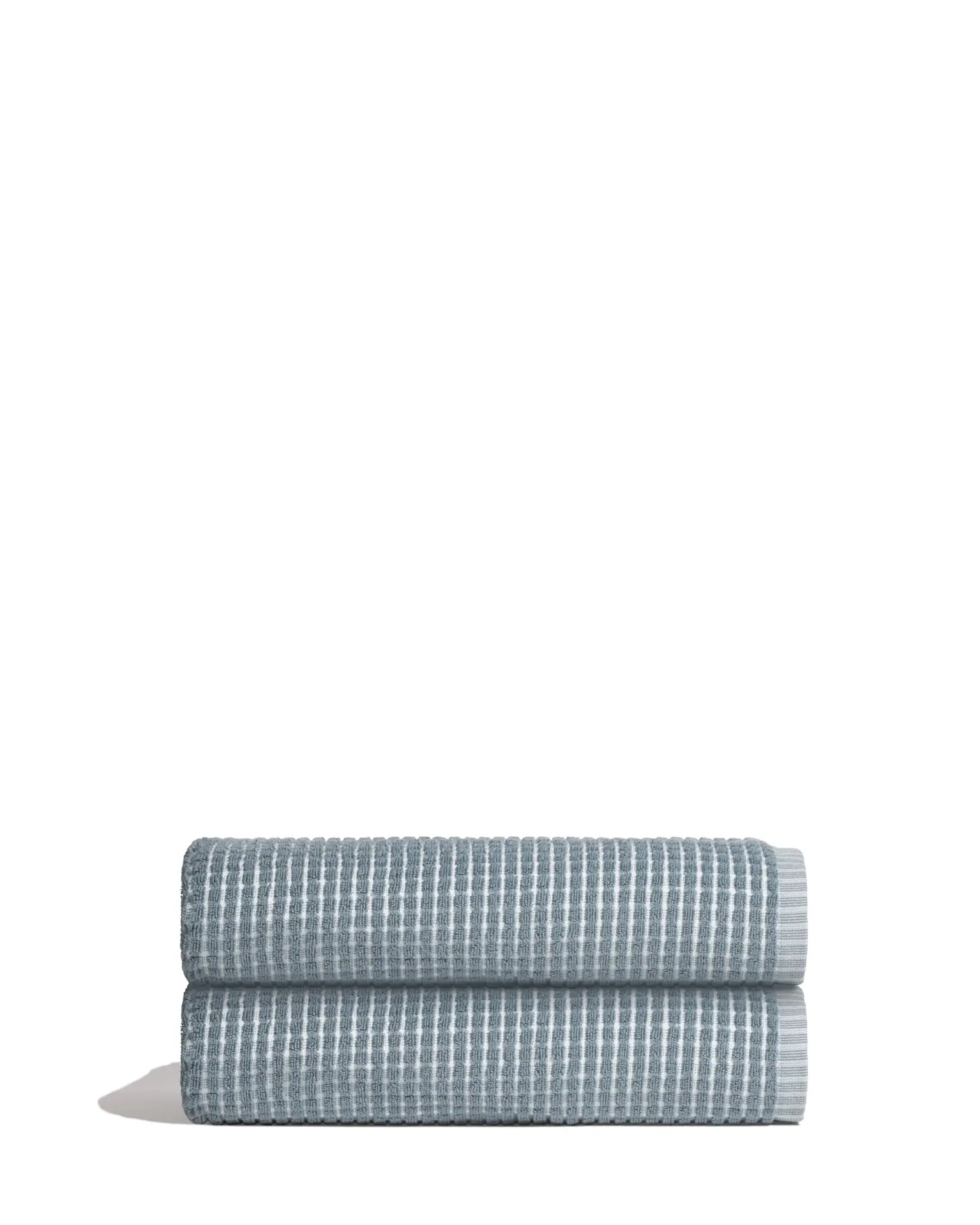 Sculpted Terry Bath Towels