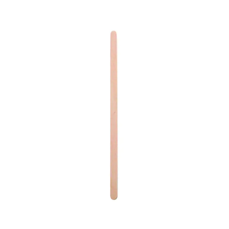 PacknWood 210SPATB11E 4.3 in. Individually Wrapped Wooden Coffee Stirrers - Natural