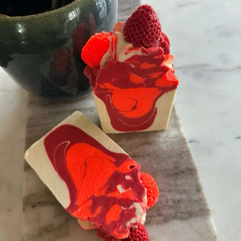 Orange Strawberry Soap