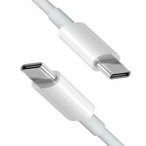 60W USB C to C Fast Charging Cable, 1 Count Type C to C Charging Cord Compatible with iPhone 16,16 Plus, 16 Pro, 16 Pro Max, iPad Air 4/5/Mini 6/Pro 12.9/11 Galaxy S24 S23 S22 S21 S20, Google Pixel