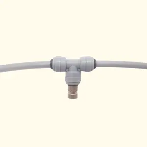 Vego Garden Mister Irrigation System for Modular Metal Raised Beds with Easy Installation & Adjustable Nozzles