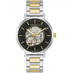 Caravelle by Bulova Men's Classic 39.5mm Automatic Watch 45A152