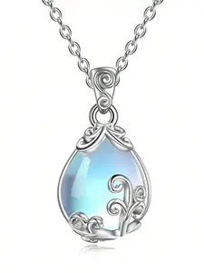 1 Pc Elegant Necklace Pendant For Women For Valentine's Day Gift Engagement Anniversary Party Jewelry