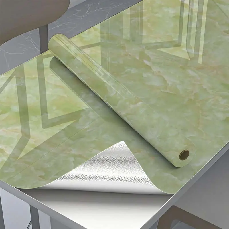 One roll [23.62 * 393.70 in ] marble contact paper-self-adhesive, Peel and paste, waterproof, oil and heat resistant wallpaper for kitchen countertops, cabinets and furniture-easy to mix and disassemble