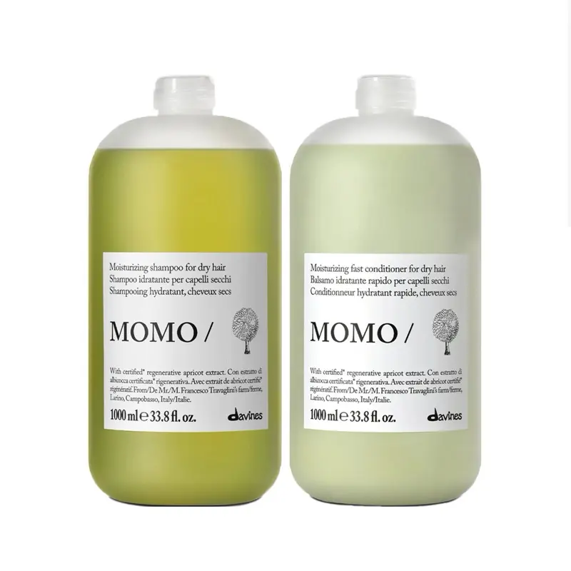 Davines Momo Shampoo + conditioner Liter duo