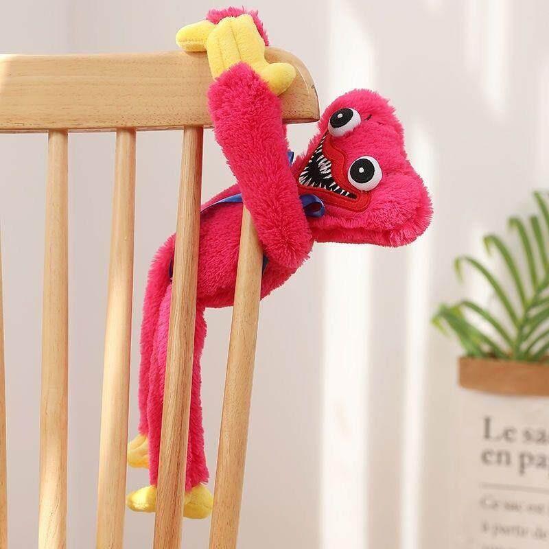 Poppy Playtime Huggy Wuggy & Kissy Missy Plush Set, 40cm Soft Horror Game Stuffed Dolls, Collectible Plushie Gift for Kids & Fans