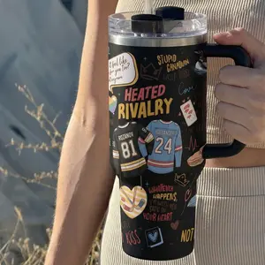 Hudson Williams Connor Storrie 40oz Tumbler (Tumbler Only), Heated Rivalry Inspired Steel Tumbler, Ilya Rozanov Shane Hollander Cup,Hudson Williams