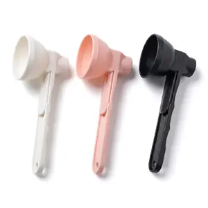 3PCS No-Spill Protein Powder Spoon with Sliding Funnel,  Pouring Tool, Leak-Proof for Shaker Bottles