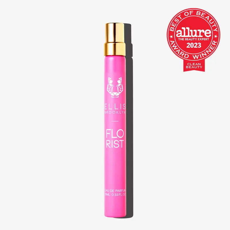 FLORIST Eau De Parfum Travel Spray - Pear, Tuberose Petals, Upcycled Cedarwood Virginia, Sandalwood Spicatum Citrus Woody Musk Floral