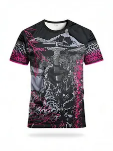 Men'S Brazilian Style Soccer Jersey Sports Shirt & Youth Comfortable Crew Neck T-Shirt, Sports Top | Ideal for Soccer Matches, Training, Fitness, Parties & Casual Wear, with Fan Memorabilia Significance