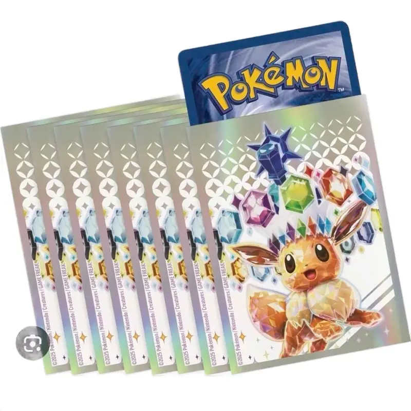 Pokemon - TCG- Prismatic Eevee card sleeves - TikTok Shop