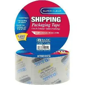 YY Super Clear Heavy Duty Packing Tape 1.88" x 54.6 Yards, Shipping Mailing Moving Sealing Tapes, 1-Count