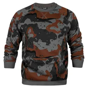Men's Cold Weather Fleece Pull Over Long Sleeve Sweatshirt
