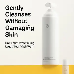 Gentle Plant-Based Cleansing Spray for Sensitive Skin - Lightweight Mist for Morning Cleansing with 4 Mineral Ions for Long-Lasting Hydration