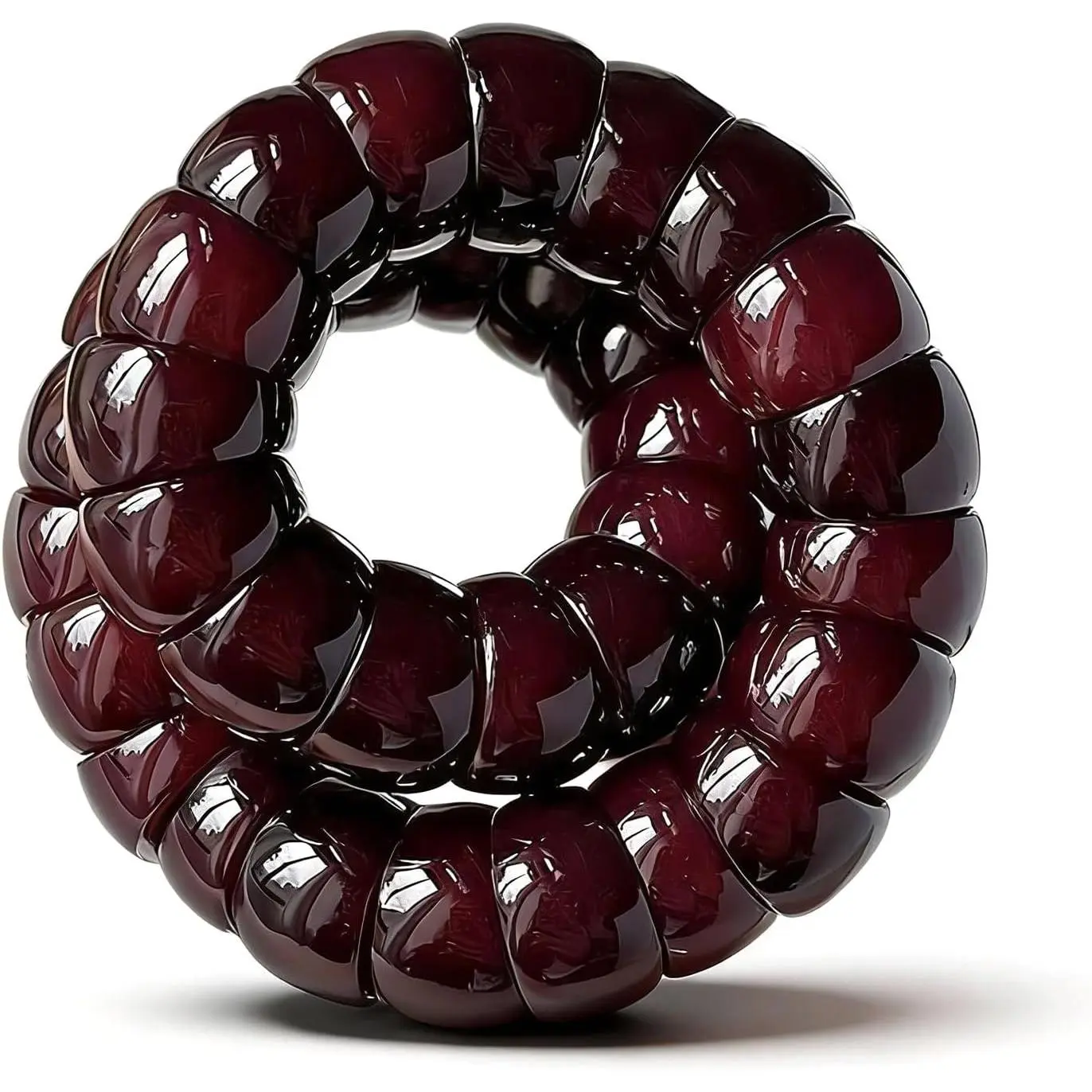 A8: Dark purple bracelet