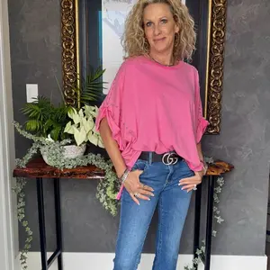 Poncho Top With Stud Details