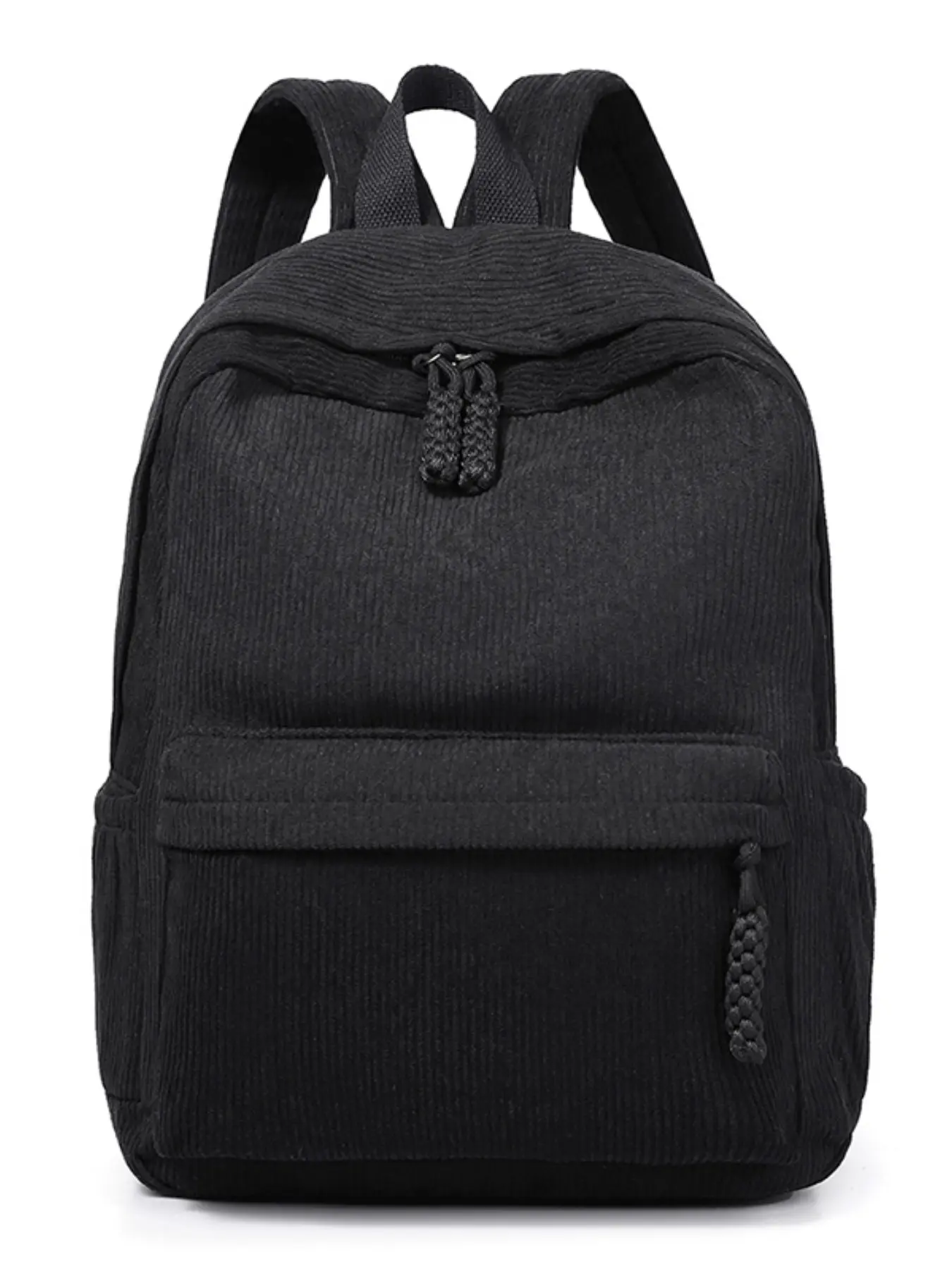 New Corduroy Durable Multi Function Backpack for College Students, Unisex Casual Large Capacity Travel Bag, Versatile Dual Shoulder Strap Design, Travel Backpacks