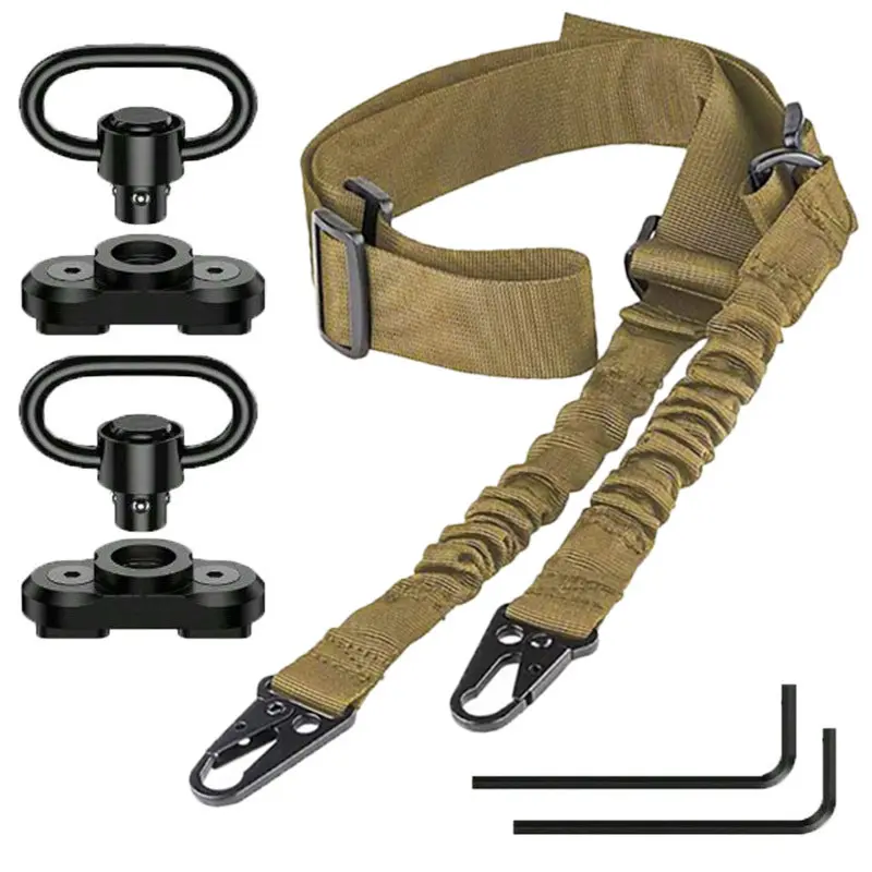 Adjustable Dual-Point Strap for Active Outdoor Sports, Traditional Molle Pack Harness Accessory, Durable Multi-Purpose Gear Essential