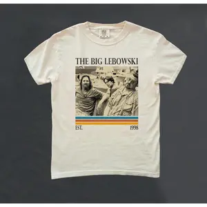 The Big Lebowski Shirt, The Dude Shirt, The Big Lebowski Tee, Unisex Vintage TShirt, Retro Shirt, Gift For Him