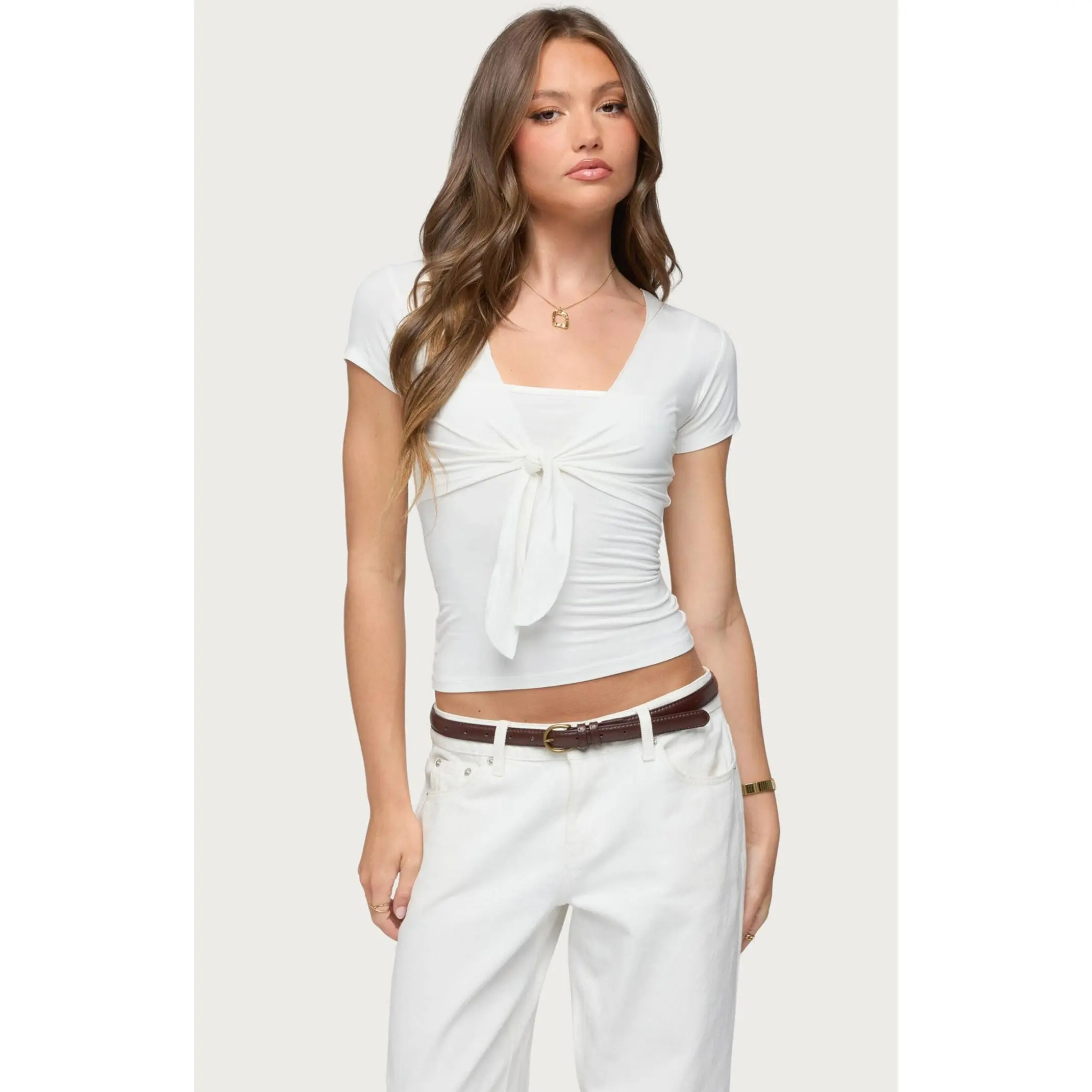 Edikted Women's Malka Two Piece Tie Top