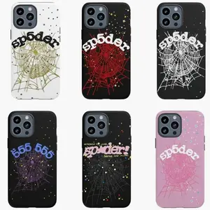Sp5der 555 Case, Spder Hypebeast Tough Phone Cases Cover Cellphone Aesthetic Protection, iPhone 16 15 14 13 12 11 Pro Max X 8 Plus, Accessories Durable